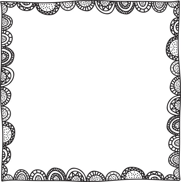 波希米亚或波西米亚风格的装饰图标形象图片下载