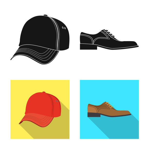 孤立的对象的人和服装图标图片下载