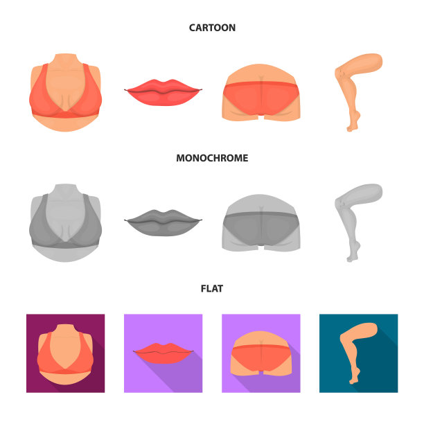 车身及部分车身标志的设计图片下载