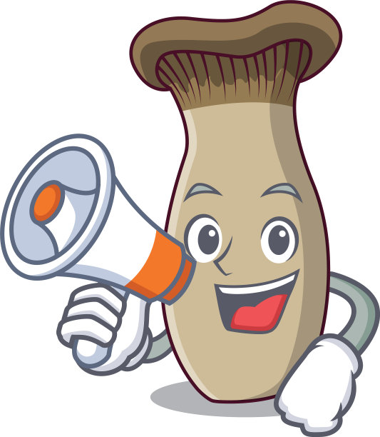 以扩音器大王喇叭蘑菇为特色图片下载