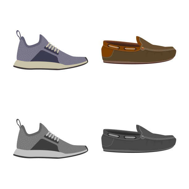 人的孤立对象和人的脚的象征集合图片下载