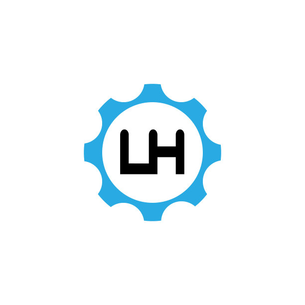 LH首字母logo模板设计图片下载