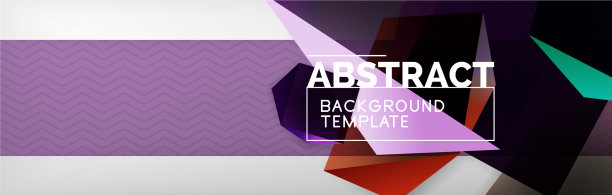 三角形三维几何形状组成图片下载