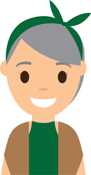 卡通女人图标图片下载