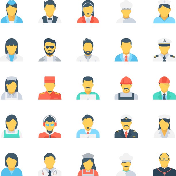 职业彩色图标2图片下载