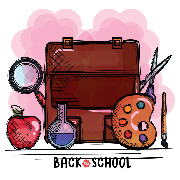 回到学校设置图标图纸图片下载