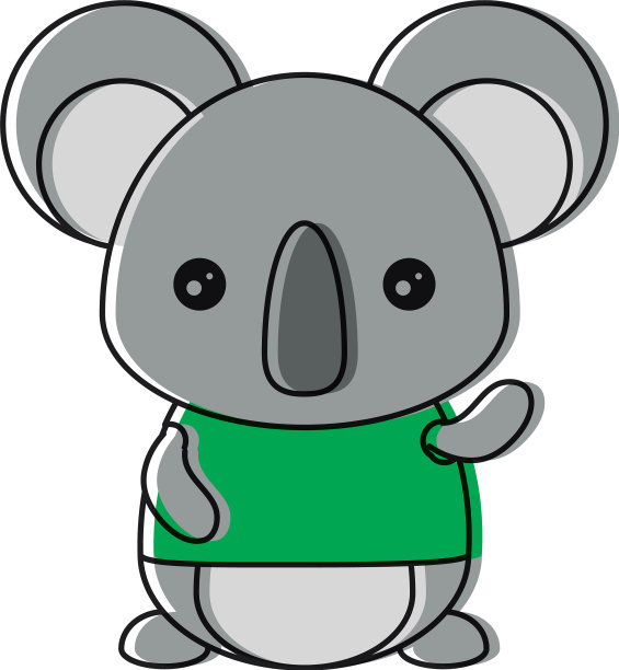 可爱的动物设计图片下载