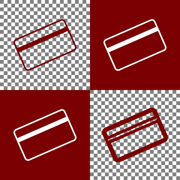 下载bordo和的信用卡符号图片下载