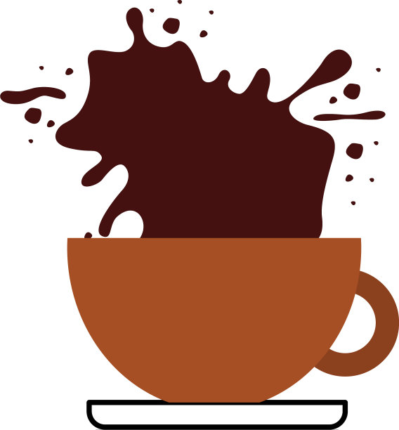 咖啡杯孤立图标图片下载