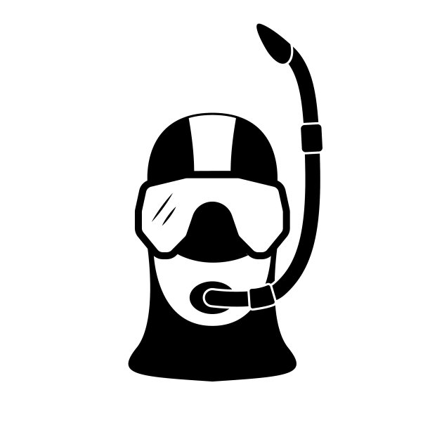 一名专业潜水员的肖像图片下载