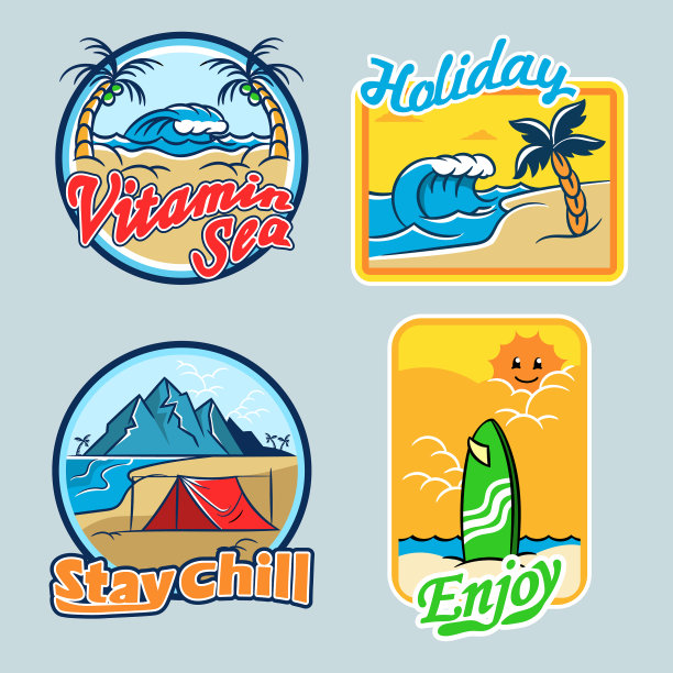 维生素海徽章图片下载