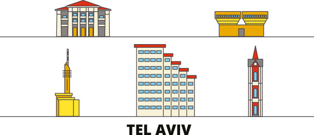 以色列特拉维夫平地地标图片下载
