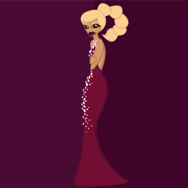 女孩在奢侈的夜晚vs天蝎座图片下载