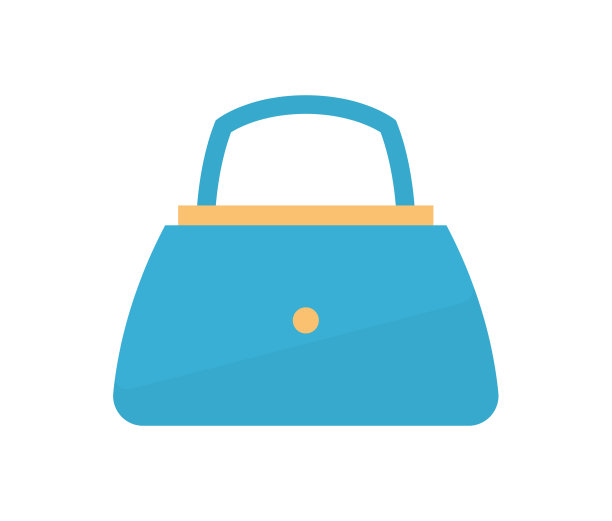 女装手袋蓝色时尚图片下载