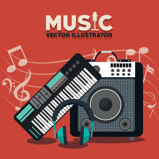 乐器和声音设计图片下载