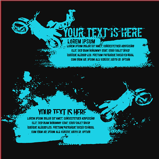 飞行摩托车横幅图片下载