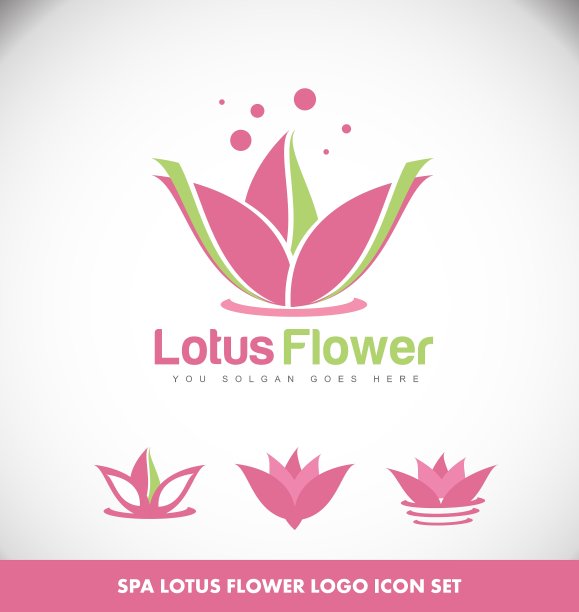 莲花水疗标志图片下载