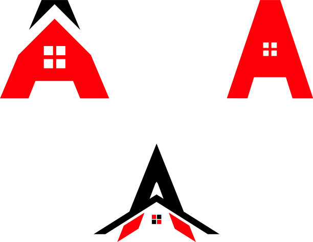字母A房地产logo首字母组合图片下载