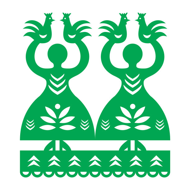 抛光民间艺术模式库尔皮奥夫斯基切口图片下载