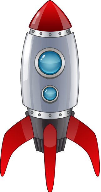 火箭发射的卡通图片下载