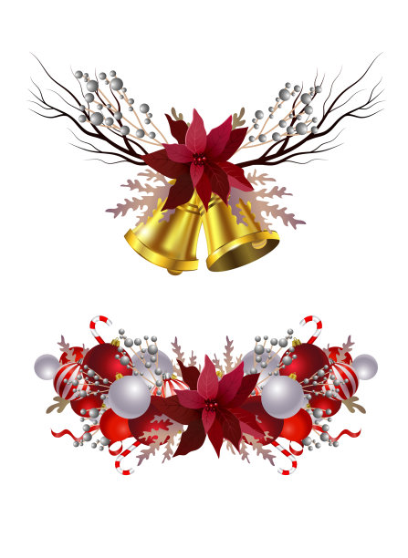 圣诞元素为您的设计图片下载