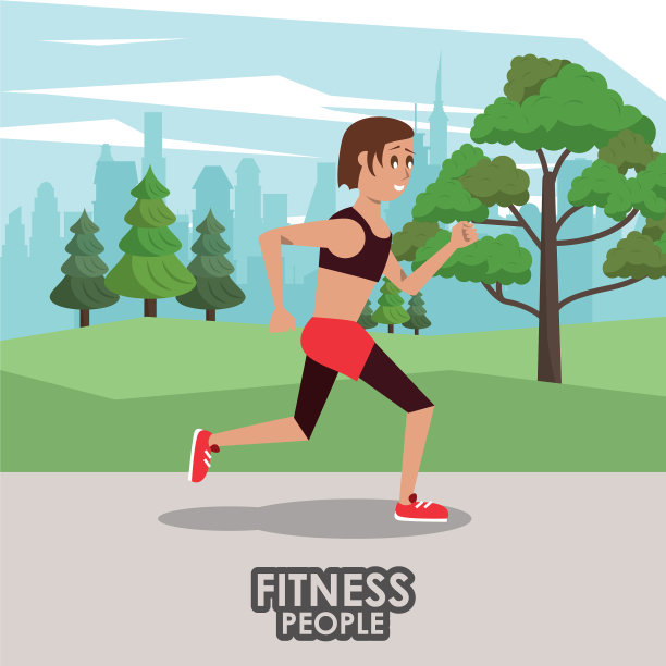 健身的人的海报图片下载