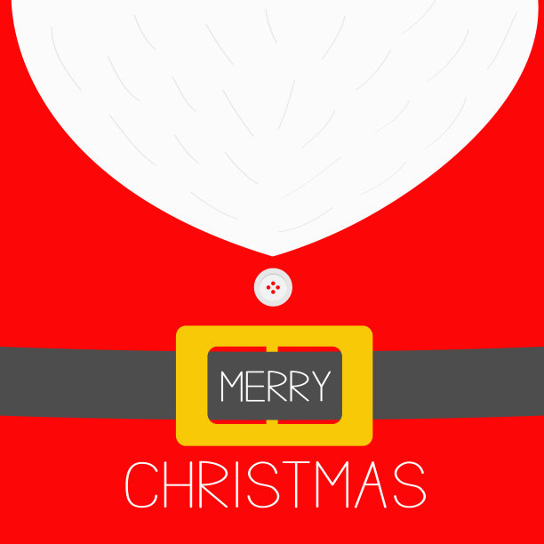 圣诞快乐，圣诞老人外套装配图片下载