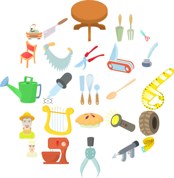 领班图标设置卡通风格图片下载