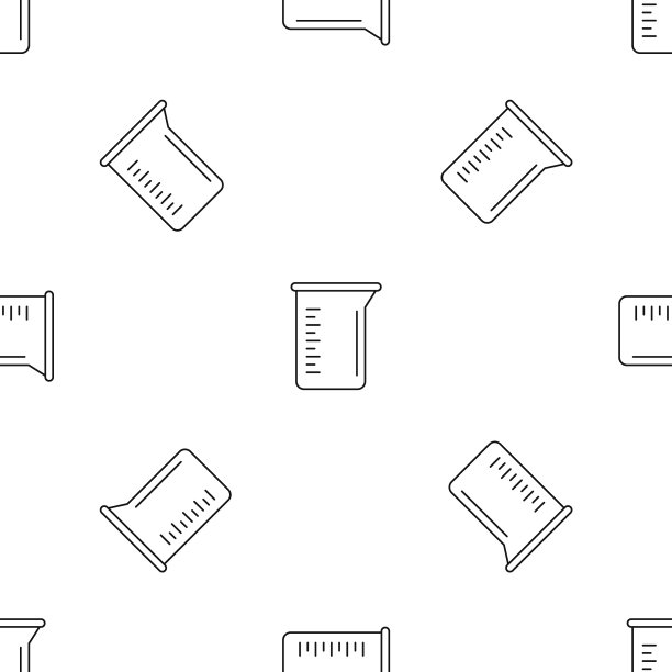 测量壶图案无缝图片下载