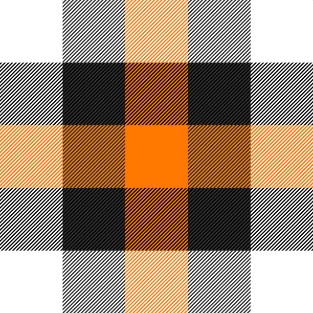 万圣节格子格子苏格兰笼子背景图片下载