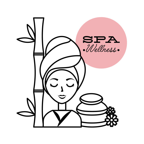 美丽女孩水疗图片下载