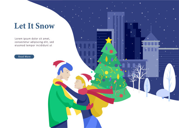 登陆页面模板或贺卡冬天图片下载