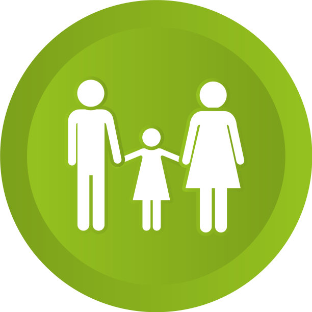 家庭象形图卡通图片下载