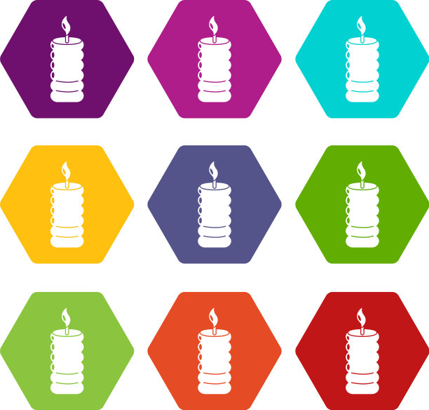 蜡烛火图标设置9图片下载