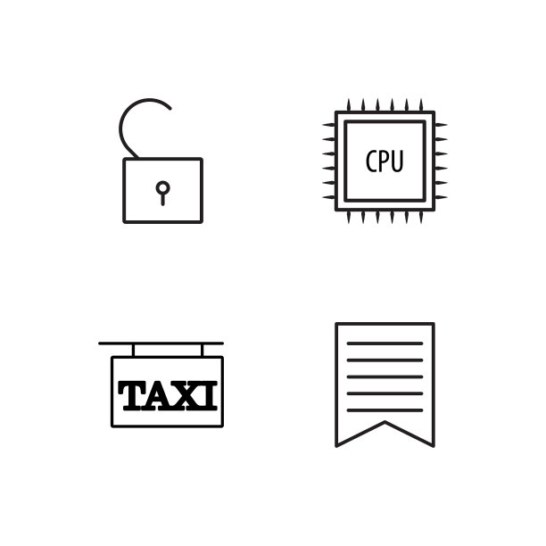 业务简单概述图标集图片下载