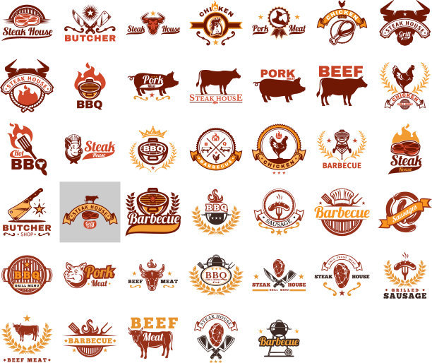 烧烤牛扒菜单图片图片下载