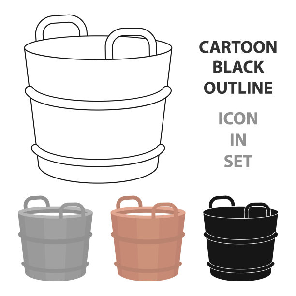 牛奶桶图标卡通单一生物生态有机图片下载