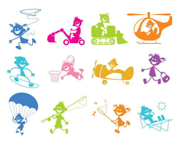 儿童游戏套装图片下载