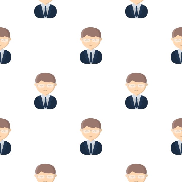 商人卡通图标为网络图片下载