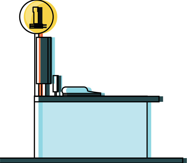 超市收银机设计图片下载