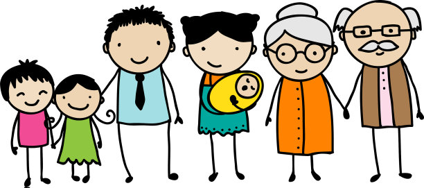 Doodle家族三代同堂图片下载