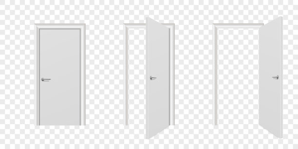 现实的不同开闭白色图片下载