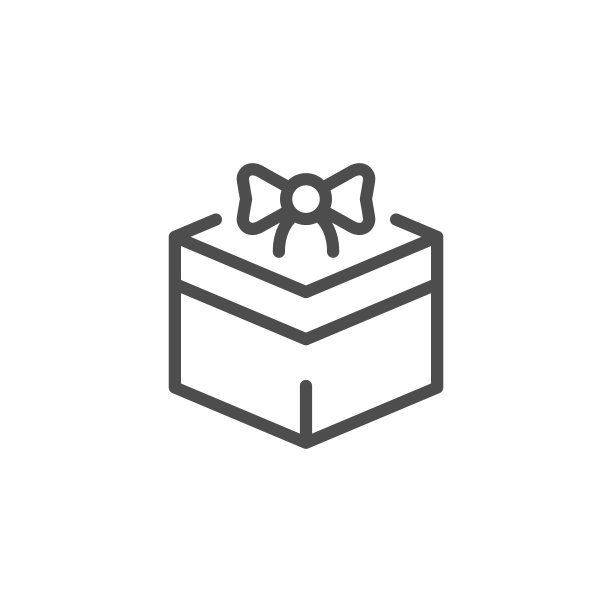 礼品线条图标图片下载