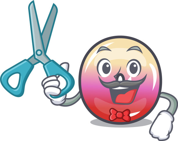 理发师果冻戒指糖果卡通人物图片下载