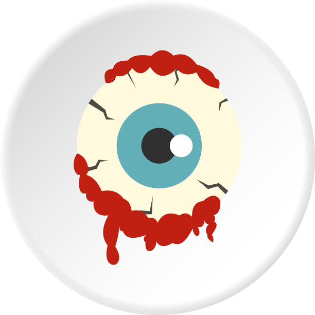 僵尸眼球图标圈图片下载