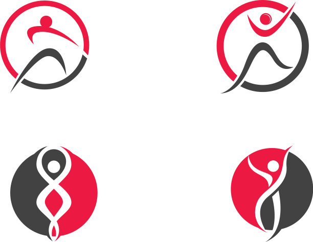 健康人标志和符号模板图标图片下载