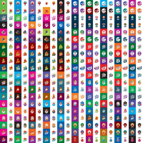 礼品标志盒图片下载