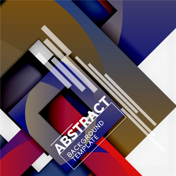 现代几何抽象背景图片下载