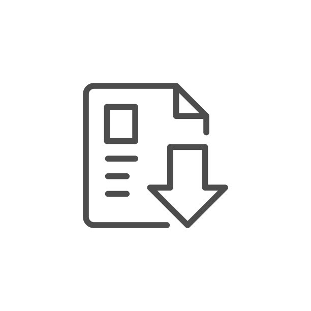 下载文档线性图标图片下载