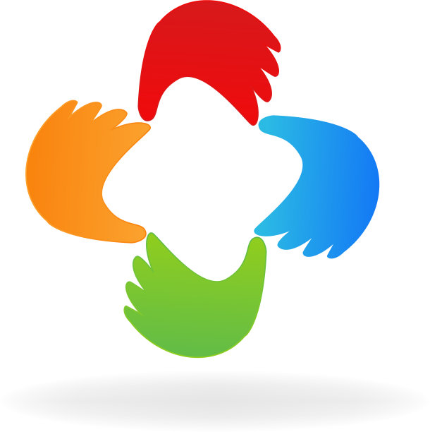 团队合作人的手图标图片下载